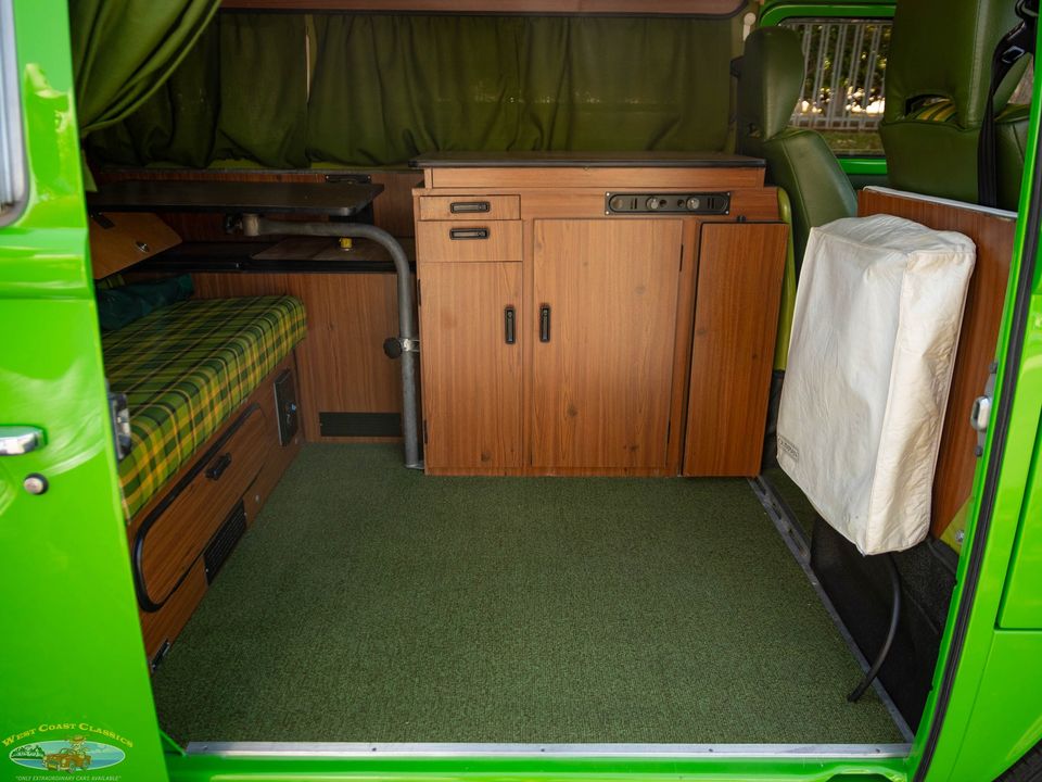 1977 Volkswagen Pop Top Camper Van