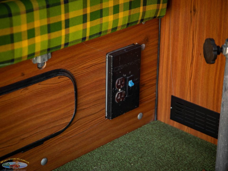 1977 Volkswagen Pop Top Camper Van