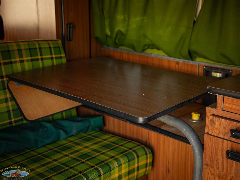 1977 Volkswagen Pop Top Camper Van