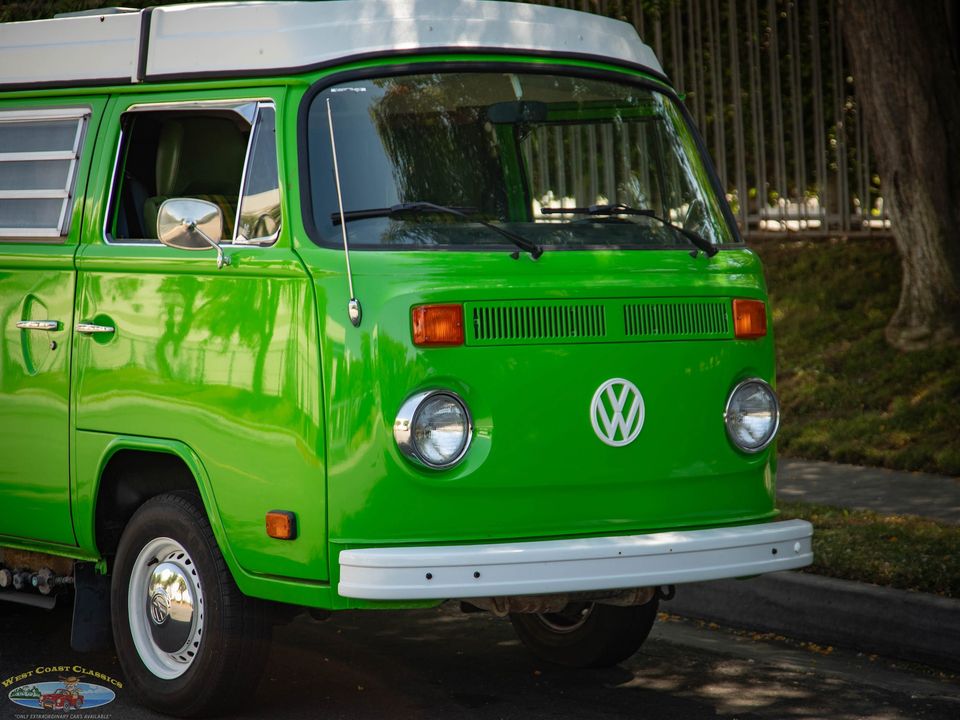 1977 Volkswagen Pop Top Camper Van