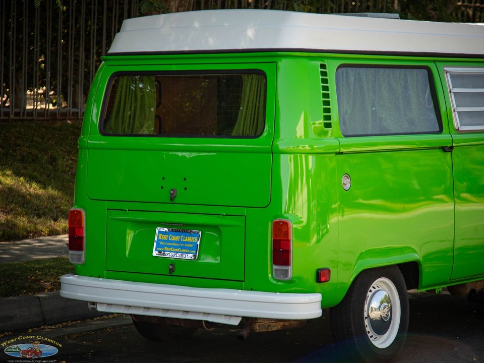 1977 Volkswagen Pop Top Camper Van