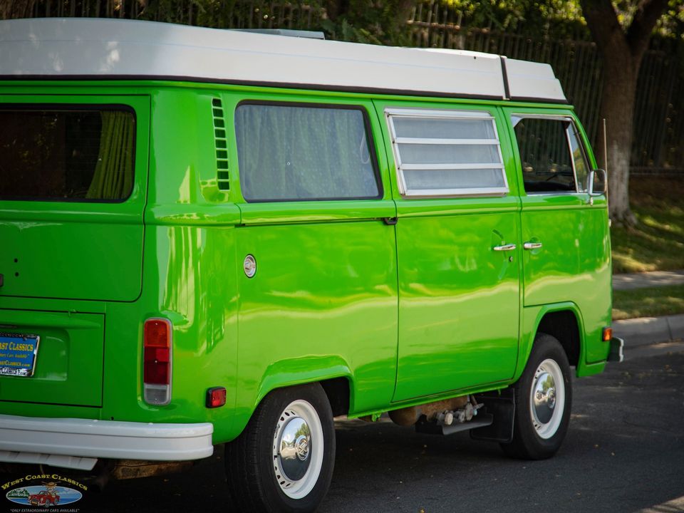 1977 Volkswagen Pop Top Camper Van