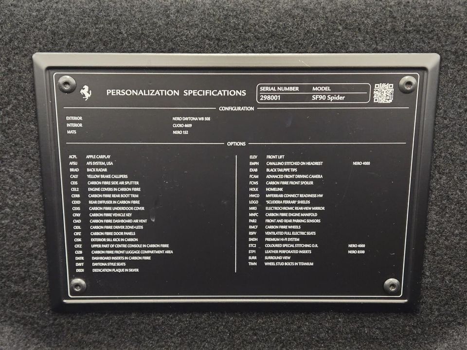 2023 Ferrari SF90 Spider