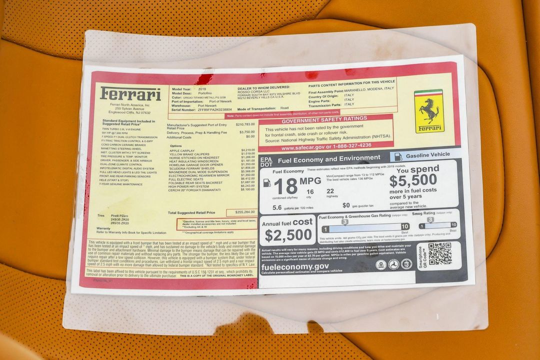 2019 Ferrari Portofino