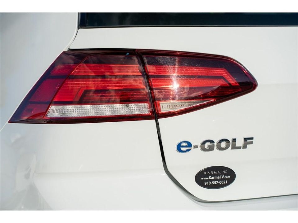 2017 Volkswagen e-Golf