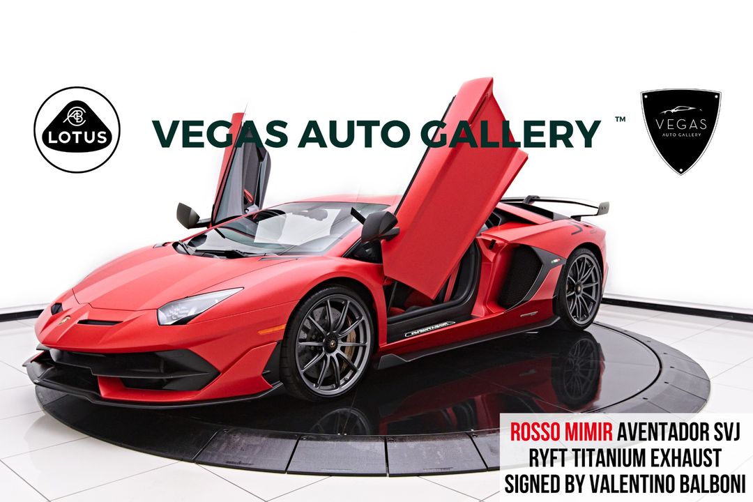 2019 Lamborghini Aventador SVJ