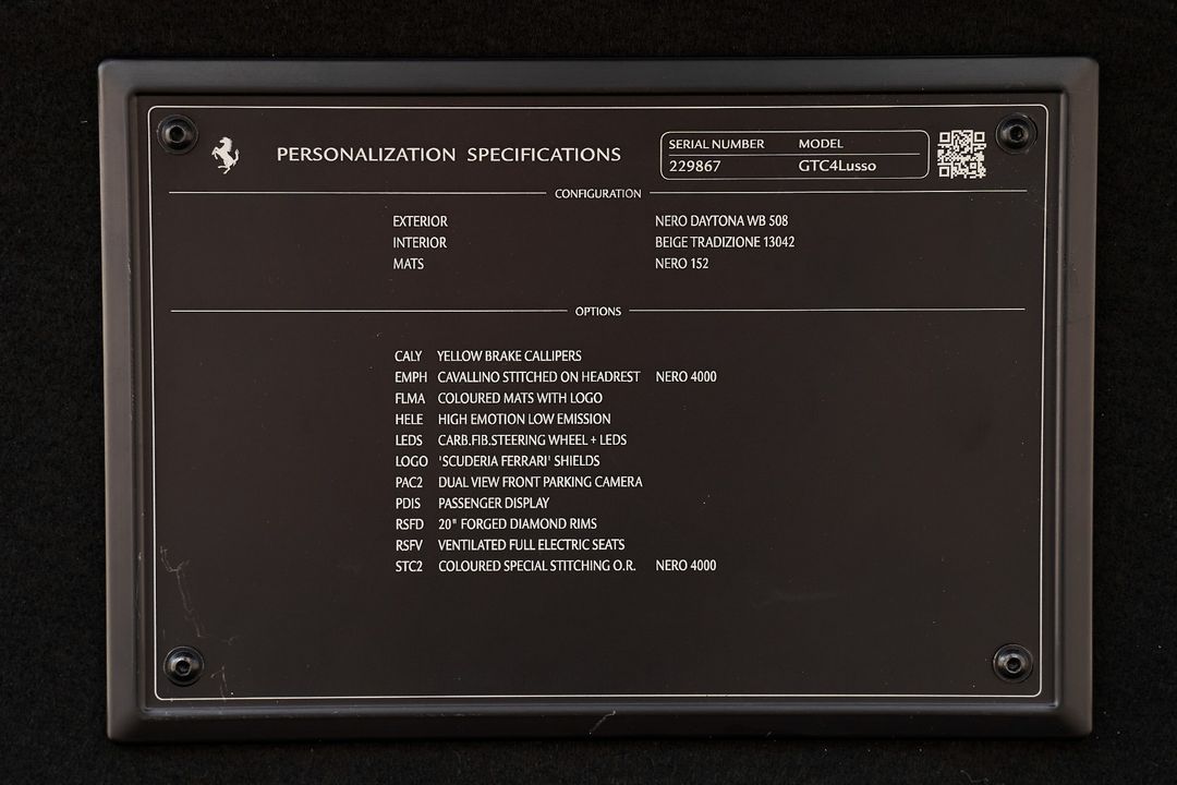 2018 Ferrari GTC4Lusso