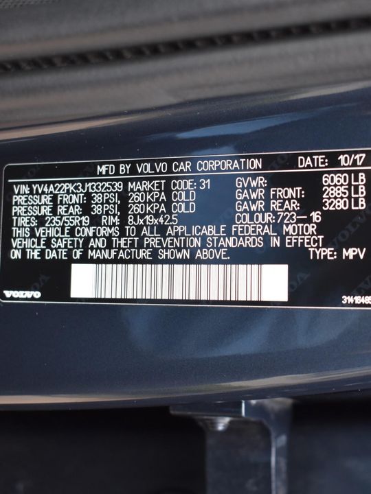 2018 Volvo XC90