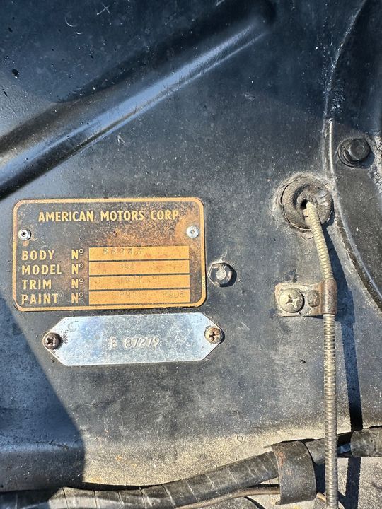 1960 Nash Metropolitan