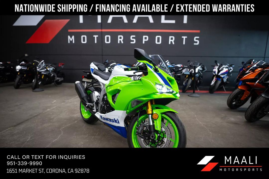 2024 Kawasaki Ninja ZX-6R 40th Anniv Ed ABS