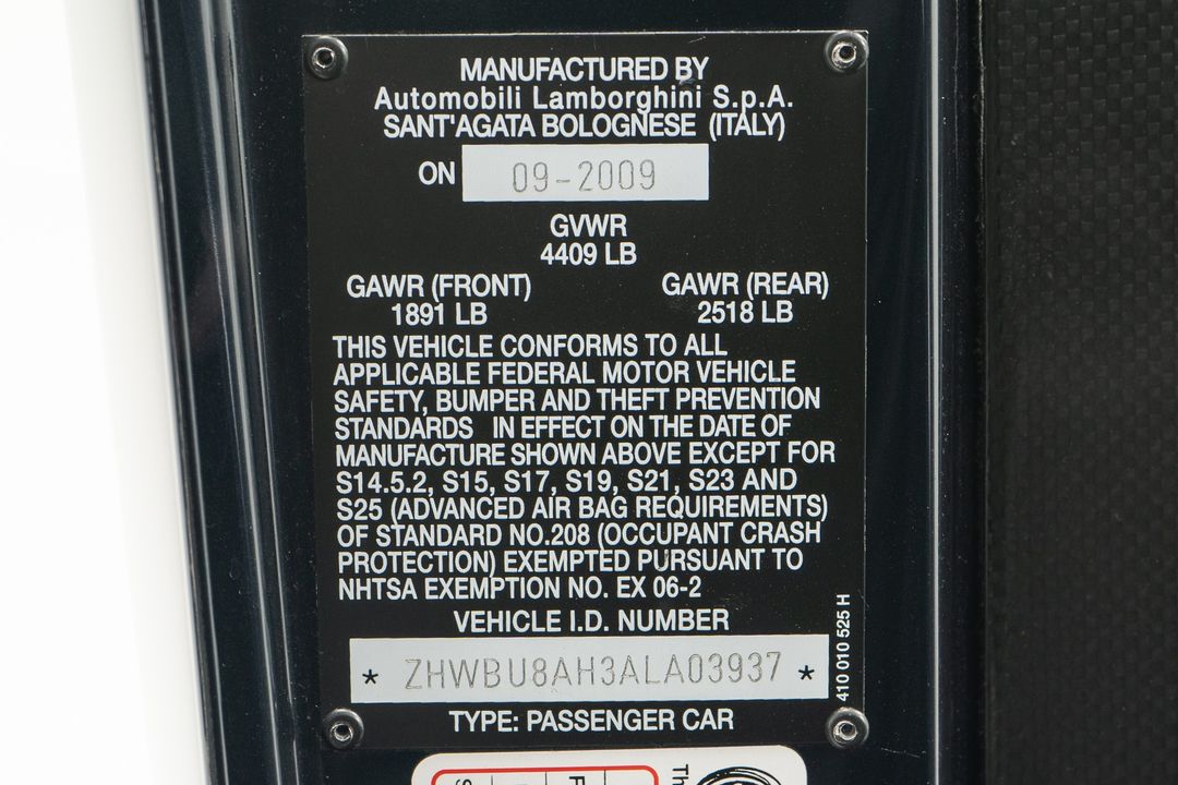 2010 Lamborghini Murcielago