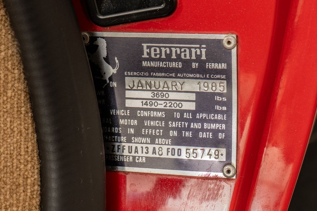 1985 Ferrari 308