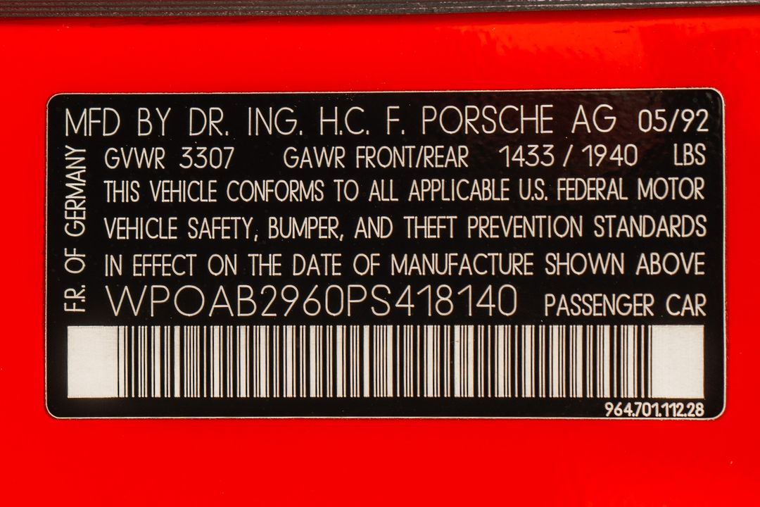 1993 Porsche 911