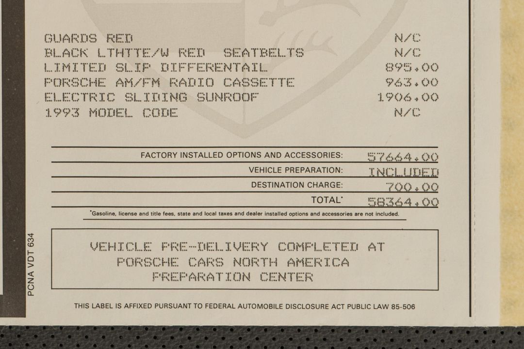 1993 Porsche 911