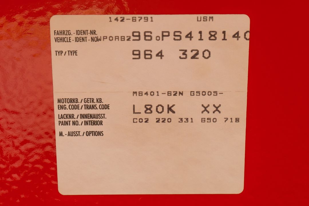 1993 Porsche 911