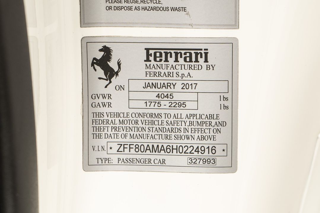 2017 Ferrari 488