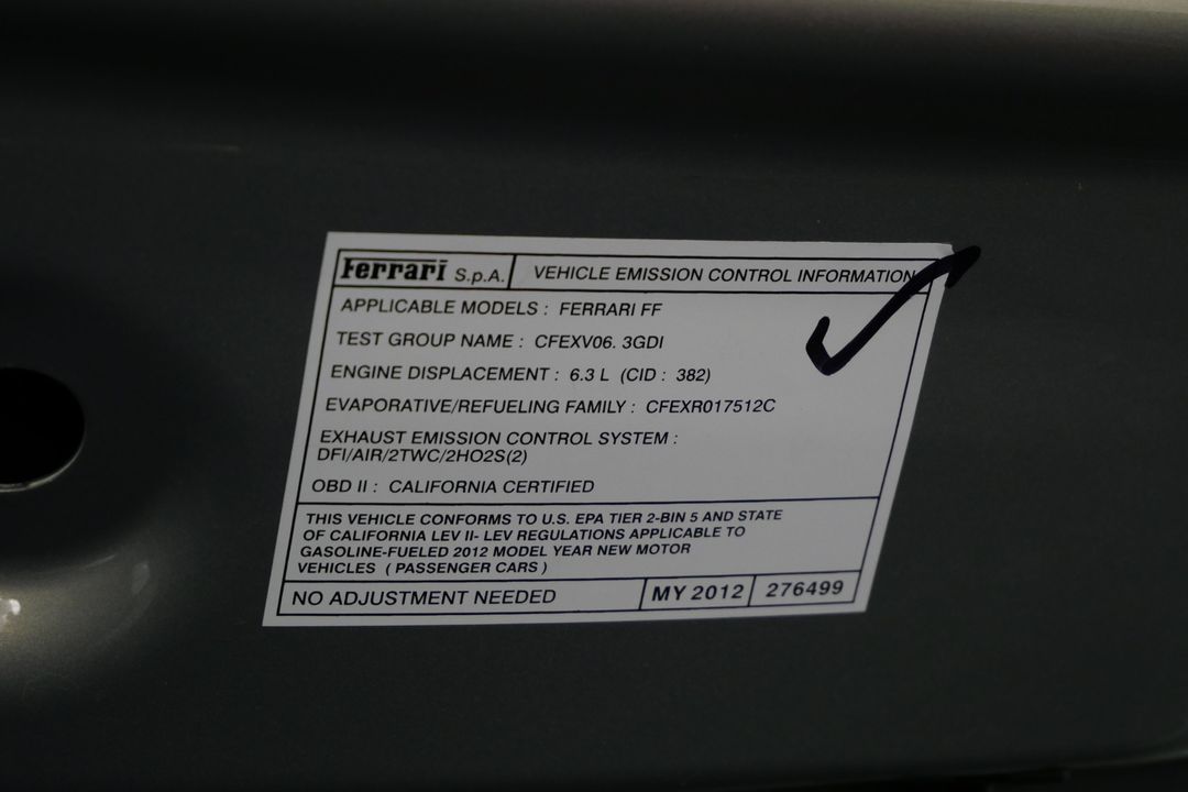 2012 Ferrari FF