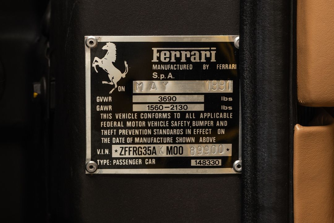 1991 Ferrari 348
