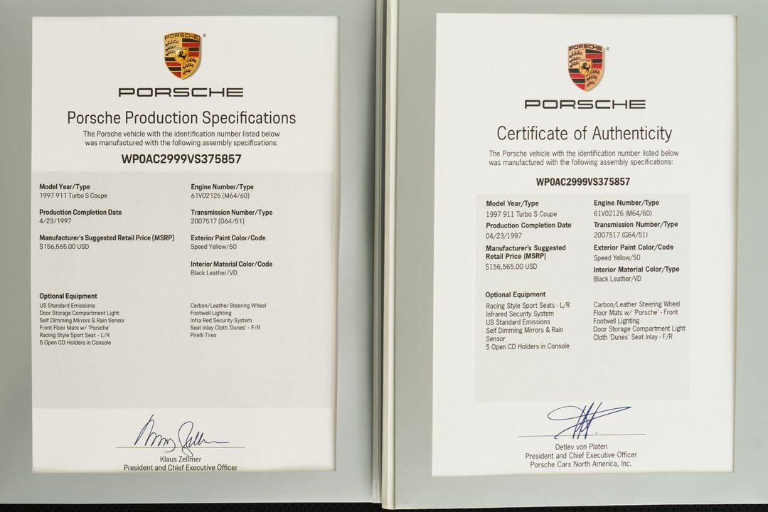 1997 Porsche 911