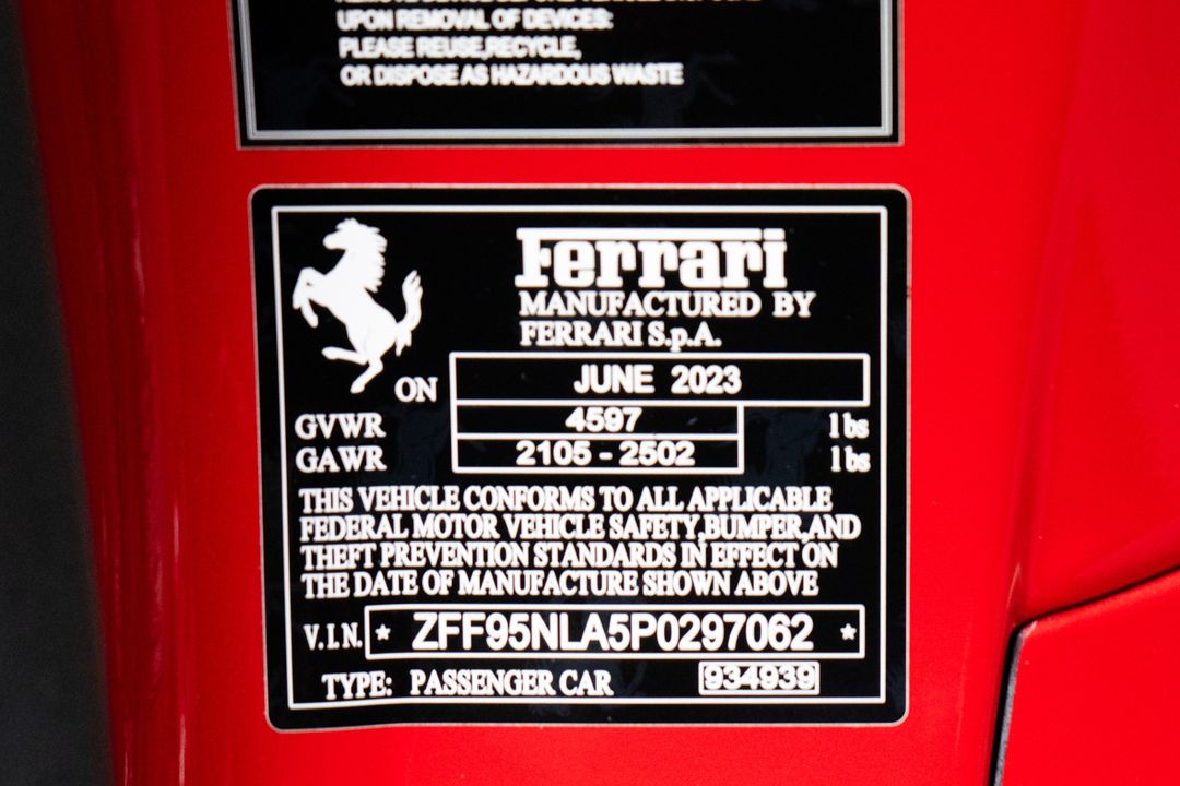 2023 Ferrari SF90 Stradale