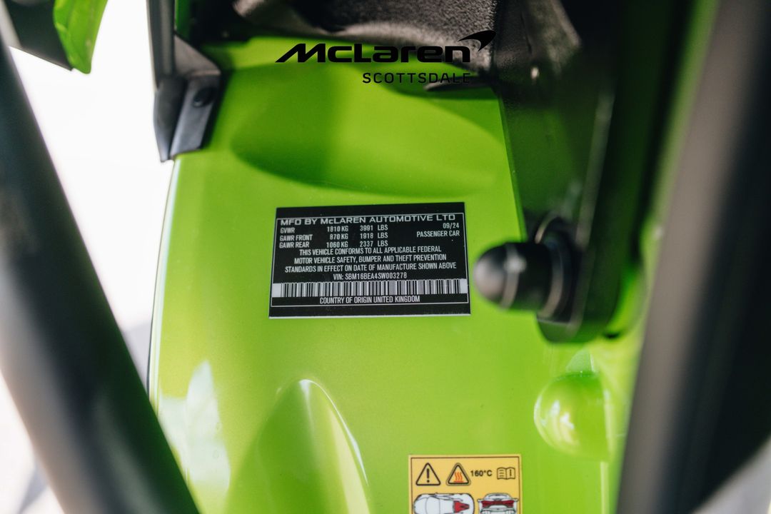 2025 MCLAREN ARTURA SPIDER