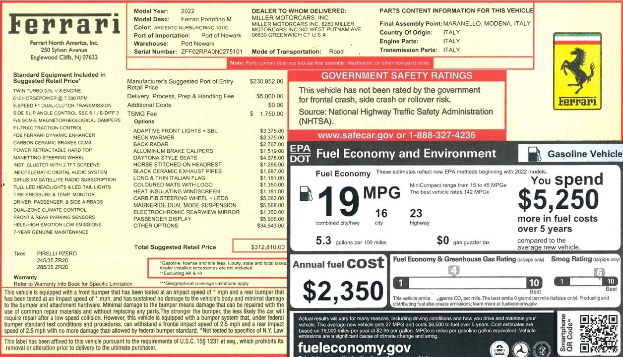 2022 Ferrari Portofino M