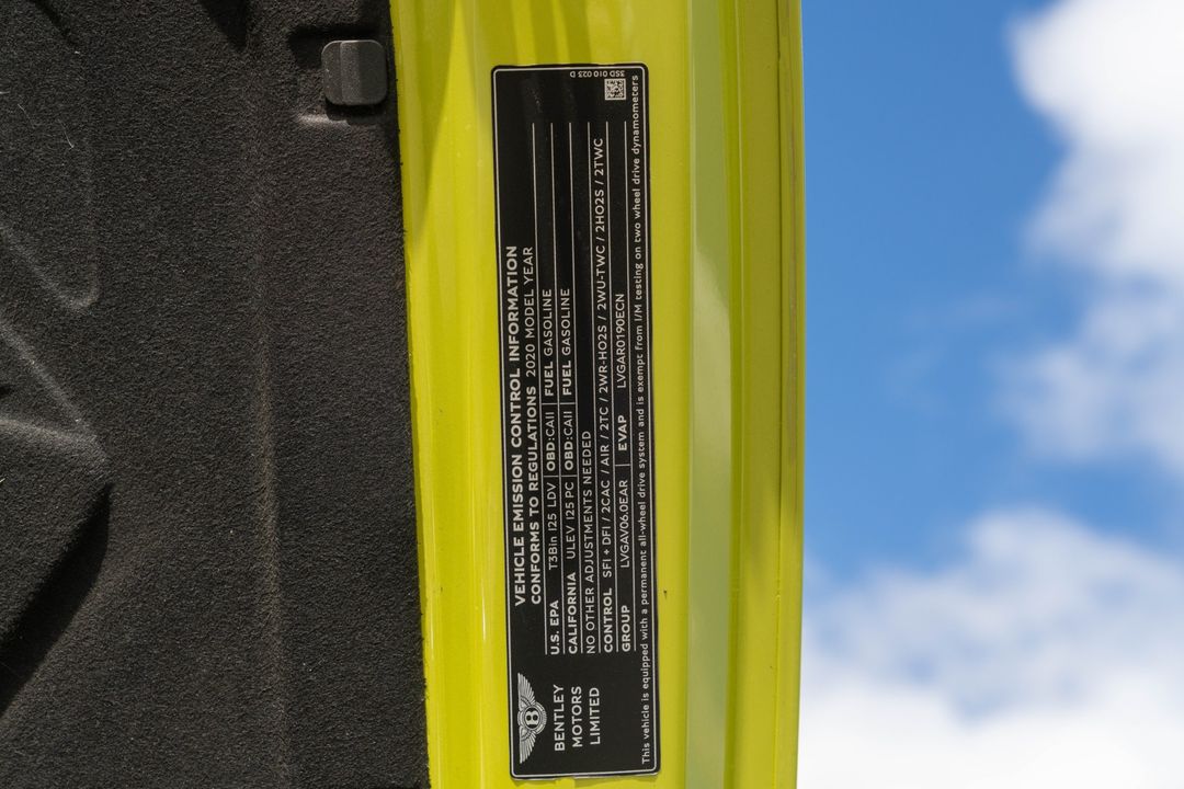 2020 Bentley Continental *1 of 5 Pikes Peak Edition*