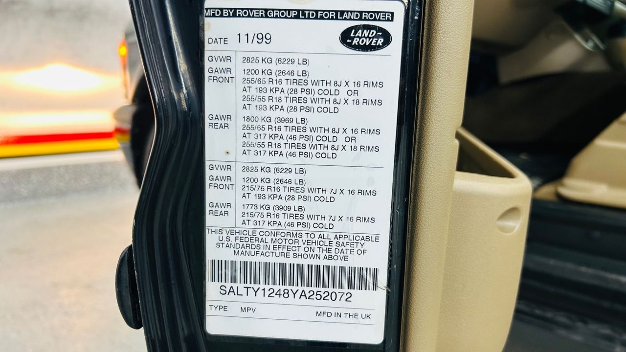 2000 Land Rover Discovery Series II