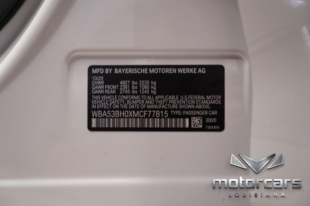 2021 BMW 5 Series