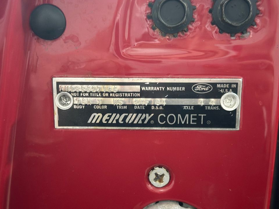 1966 mercury comet cyclone GT