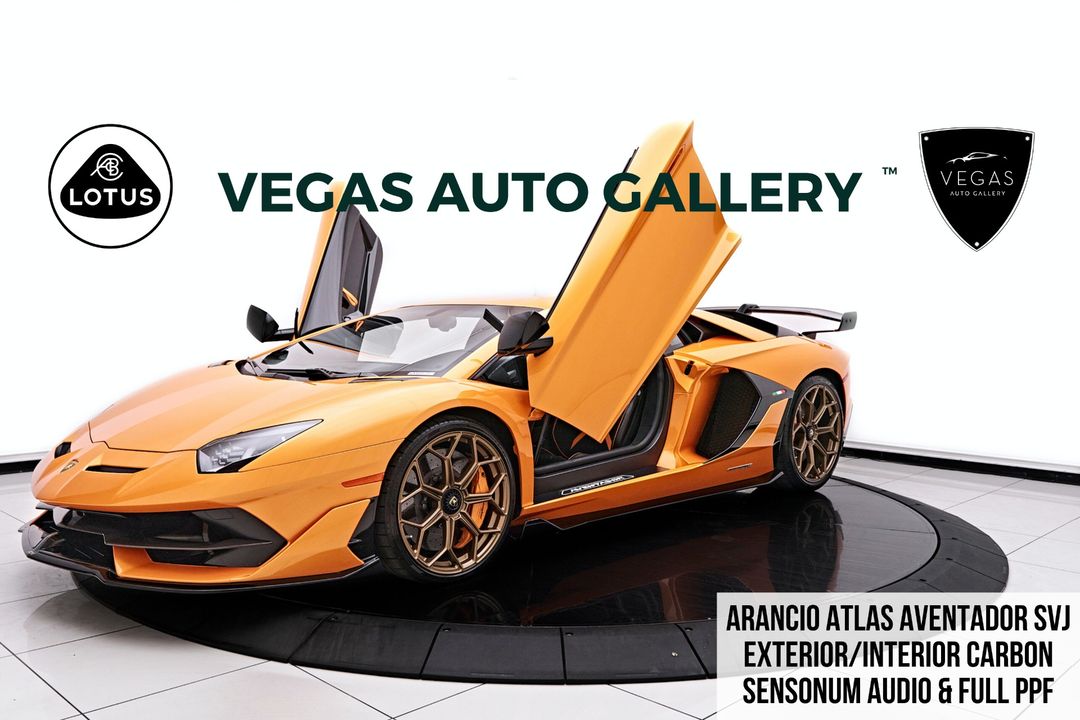 2021 Lamborghini Aventador SVJ