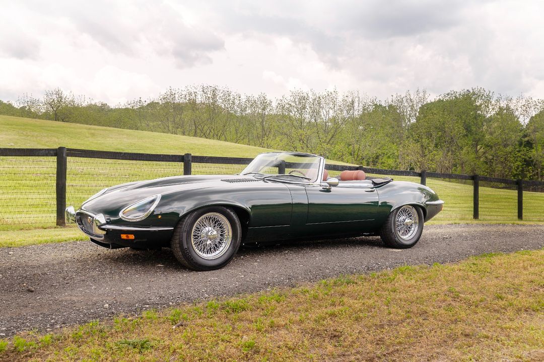 1974 Jaguar XKE V-12 Roadster Honoring the perfection and sensation of the Series I XKE