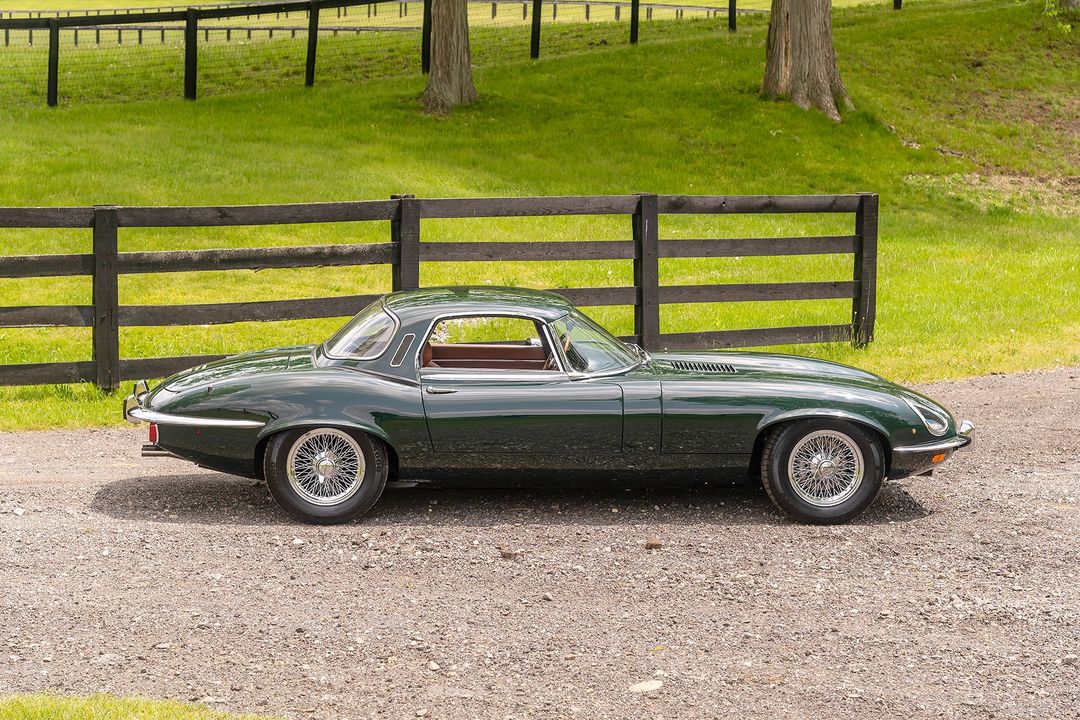 1974 Jaguar XKE V-12 Roadster Honoring the perfection and sensation of the Series I XKE