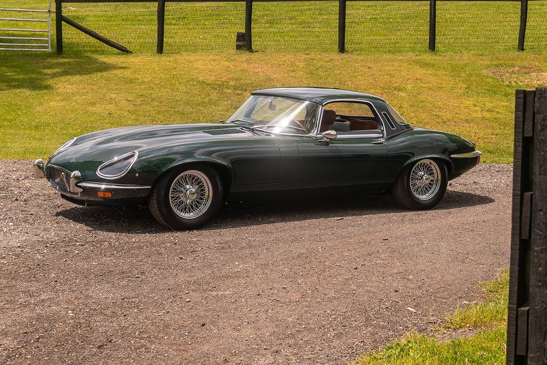 1974 Jaguar XKE V-12 Roadster Honoring the perfection and sensation of the Series I XKE