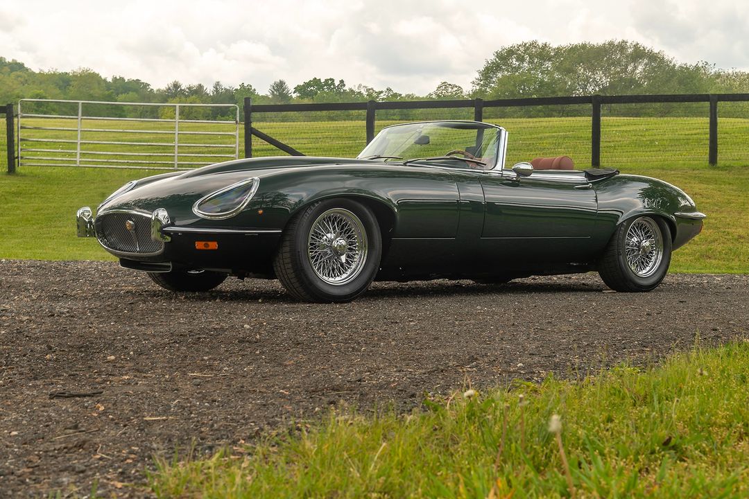 1974 Jaguar XKE V-12 Roadster Honoring the perfection and sensation of the Series I XKE