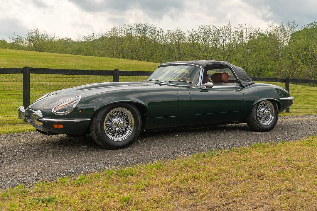 1974 Jaguar XKE V-12 Roadster Honoring the perfection and sensation of the Series I XKE