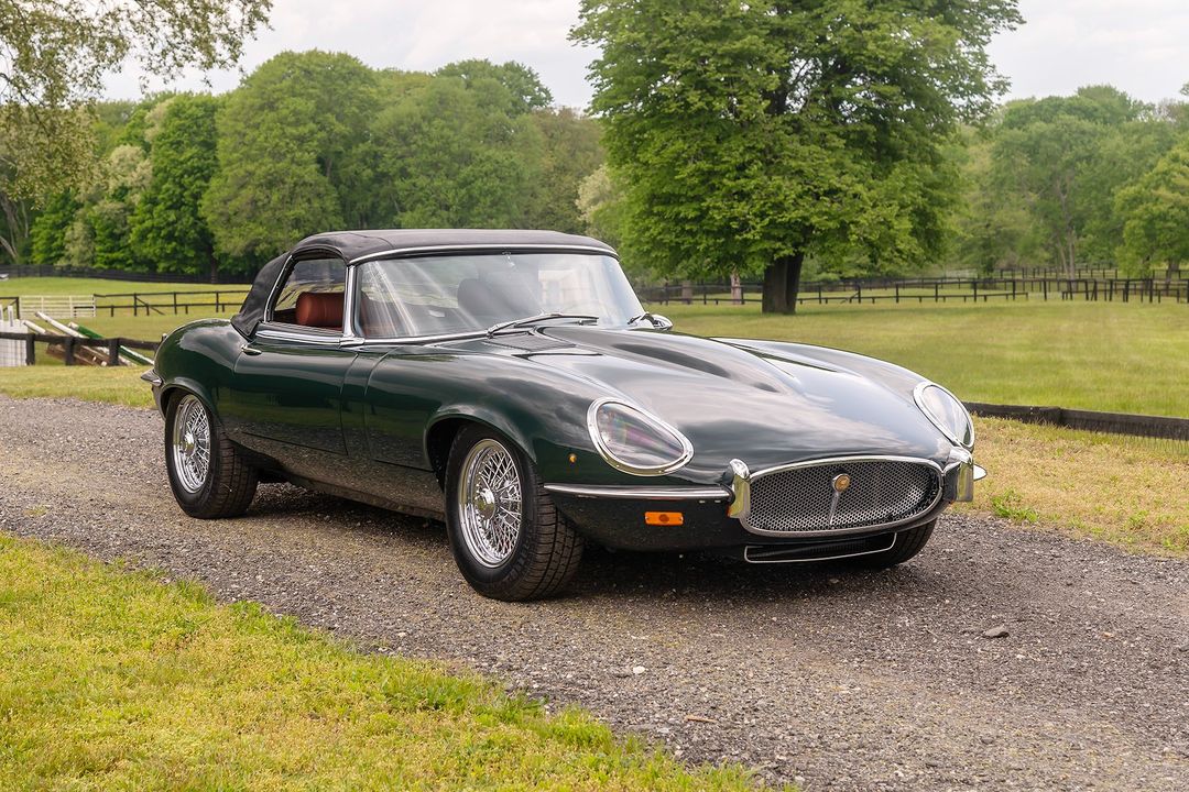 1974 Jaguar XKE V-12 Roadster Honoring the perfection and sensation of the Series I XKE