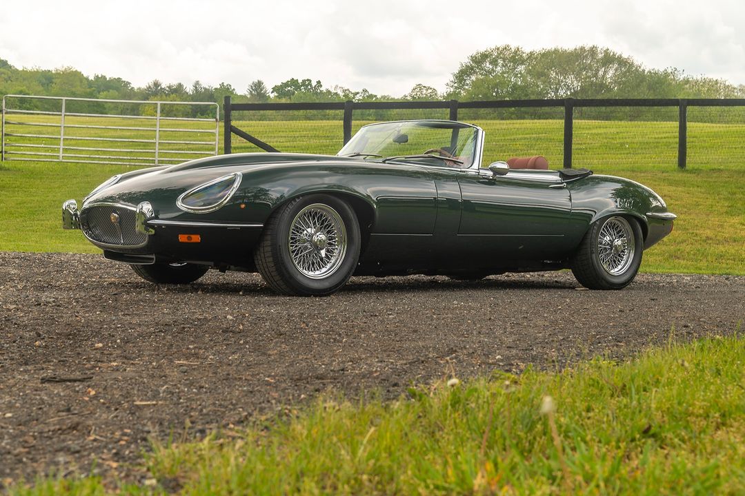1974 Jaguar XKE V-12 Roadster Honoring the perfection and sensation of the Series I XKE