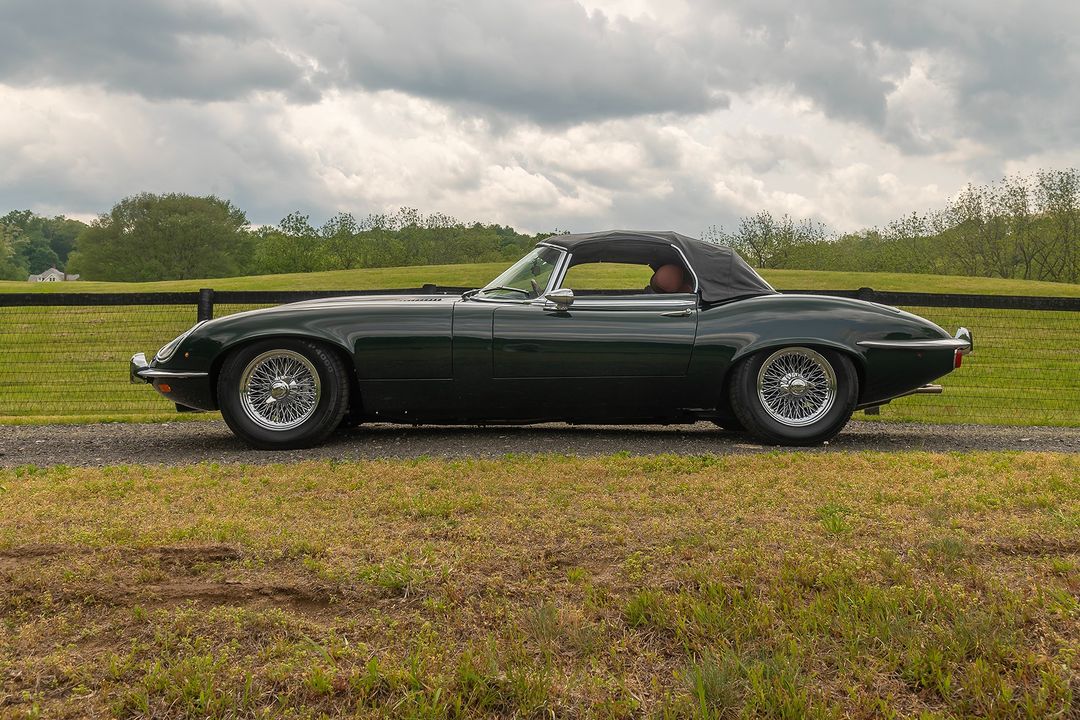 1974 Jaguar XKE V-12 Roadster Honoring the perfection and sensation of the Series I XKE