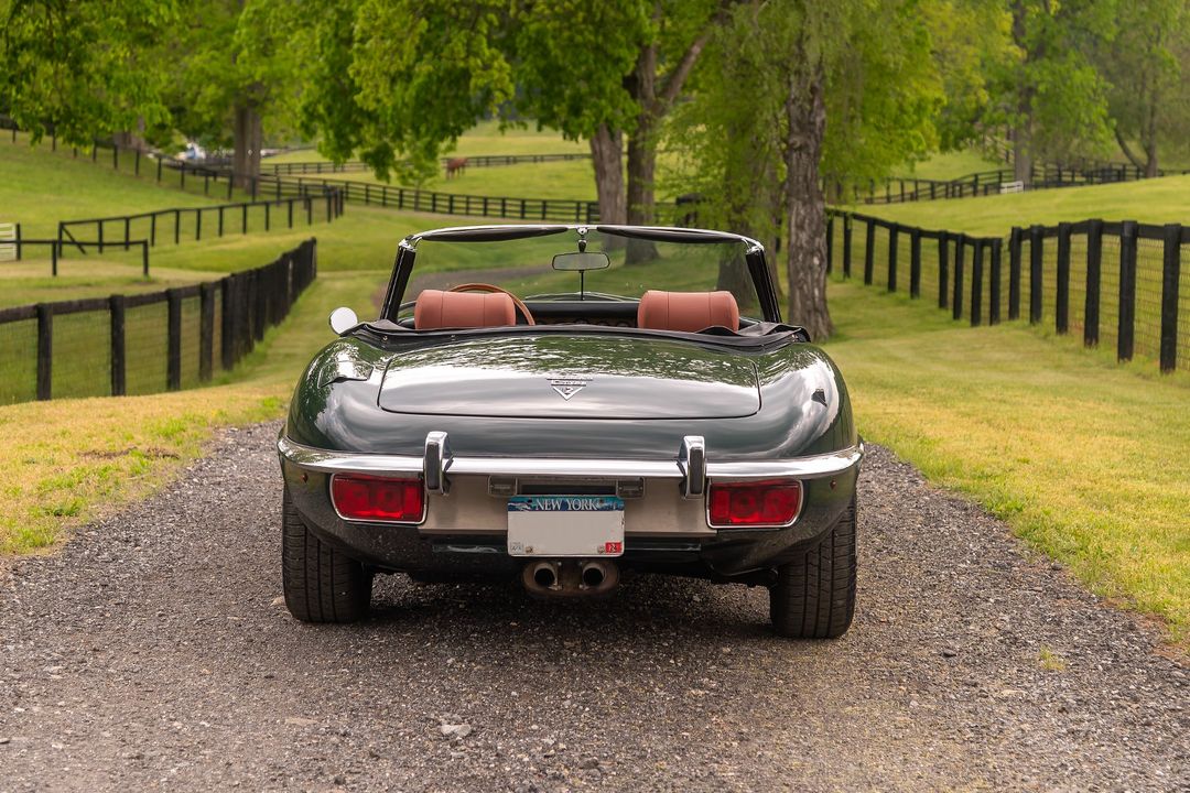 1974 Jaguar XKE V-12 Roadster Honoring the perfection and sensation of the Series I XKE