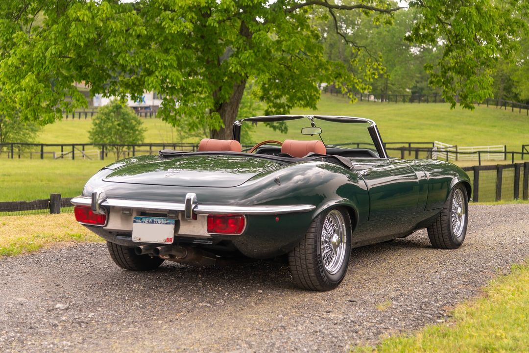 1974 Jaguar XKE V-12 Roadster Honoring the perfection and sensation of the Series I XKE