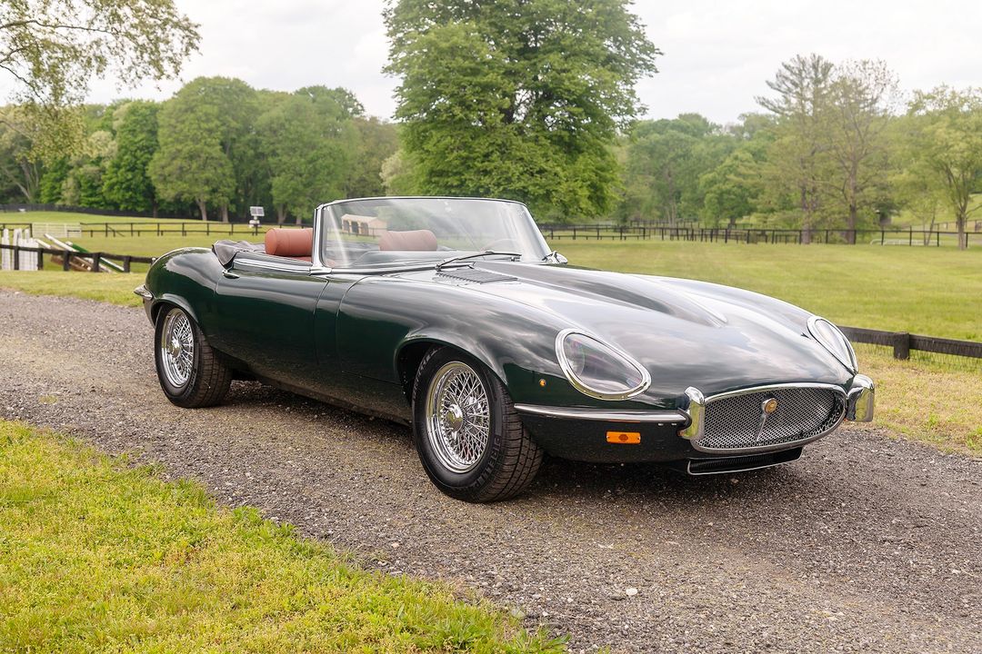 1974 Jaguar XKE V-12 Roadster Honoring the perfection and sensation of the Series I XKE