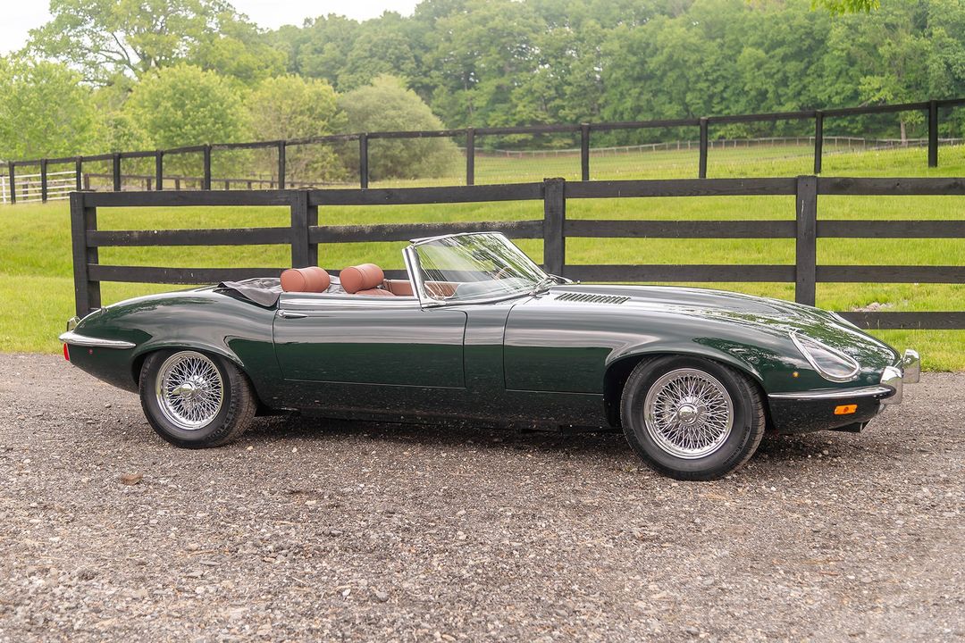 1974 Jaguar XKE V-12 Roadster Honoring the perfection and sensation of the Series I XKE