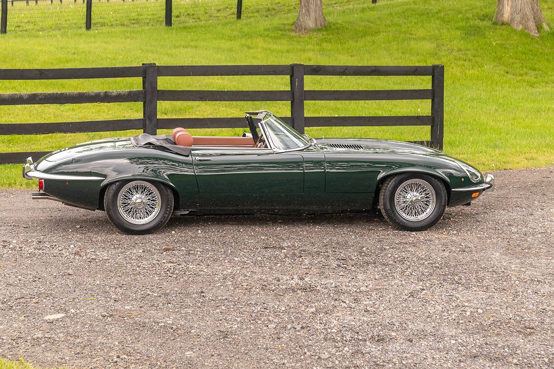 1974 Jaguar XKE V-12 Roadster Honoring the perfection and sensation of the Series I XKE