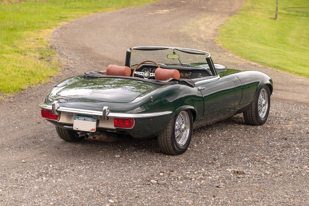 1974 Jaguar XKE V-12 Roadster Honoring the perfection and sensation of the Series I XKE