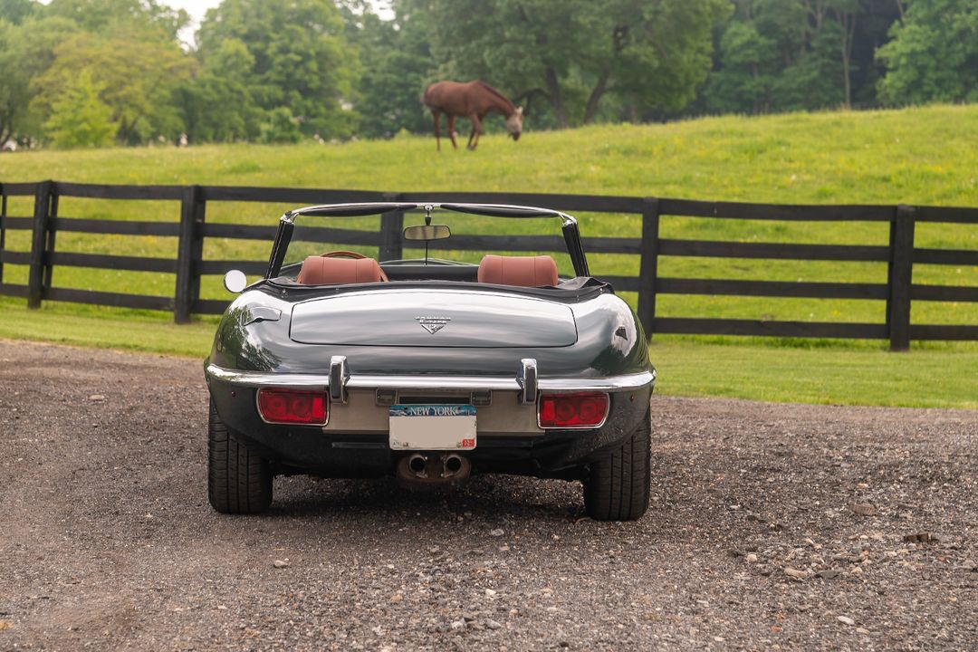 1974 Jaguar XKE V-12 Roadster Honoring the perfection and sensation of the Series I XKE