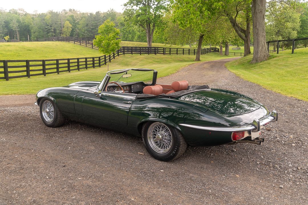 1974 Jaguar XKE V-12 Roadster Honoring the perfection and sensation of the Series I XKE