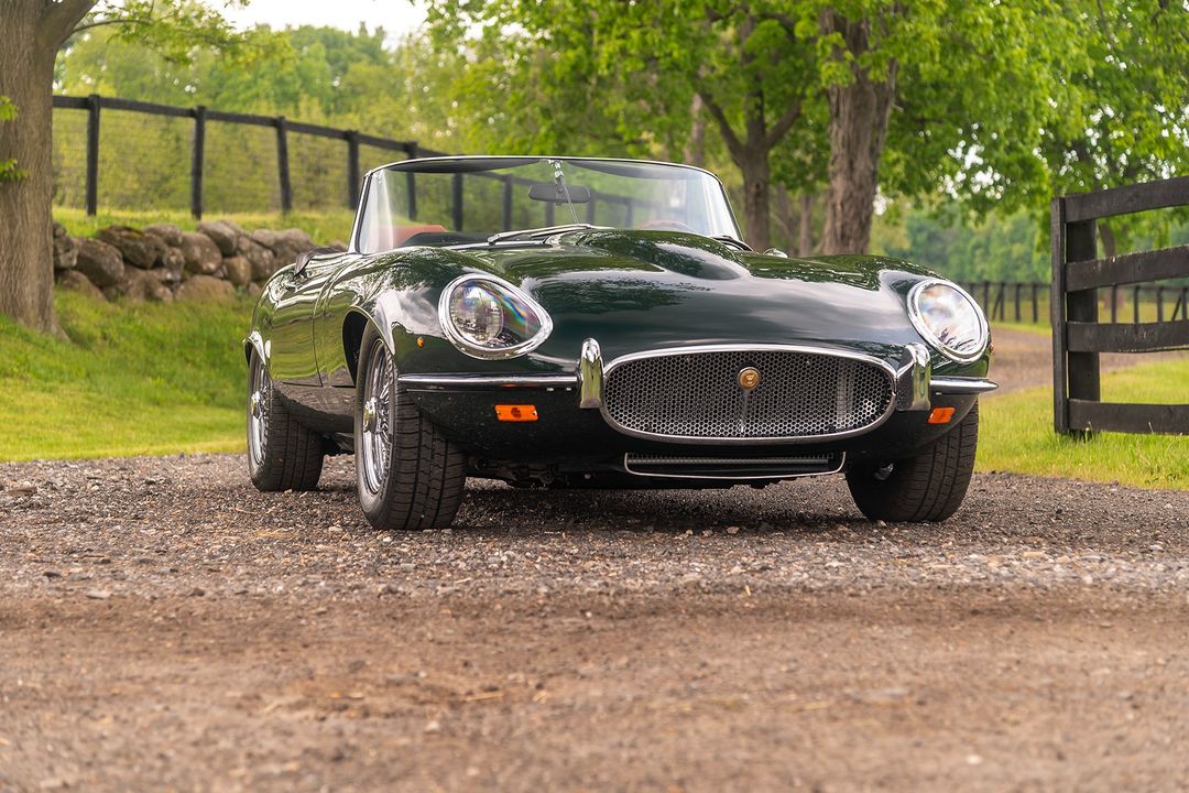 1974 Jaguar XKE V-12 Roadster Honoring the perfection and sensation of the Series I XKE