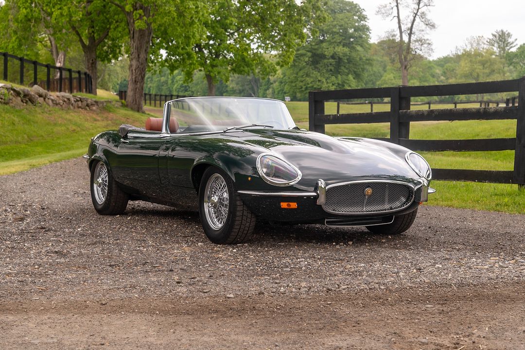 1974 Jaguar XKE V-12 Roadster Honoring the perfection and sensation of the Series I XKE