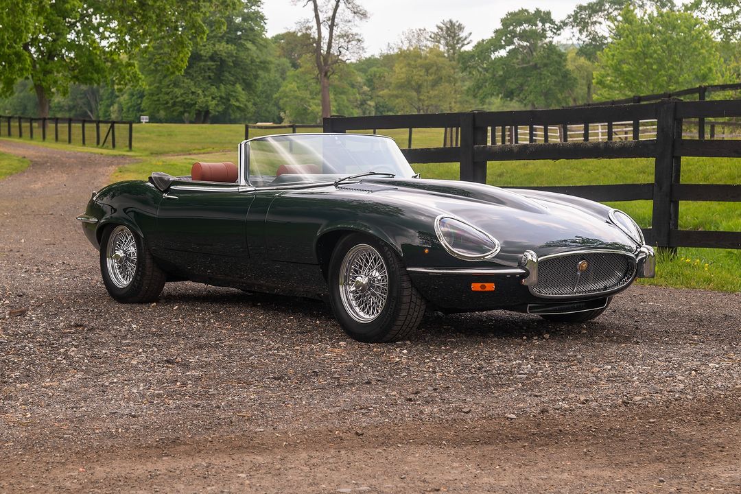 1974 Jaguar XKE V-12 Roadster Honoring the perfection and sensation of the Series I XKE